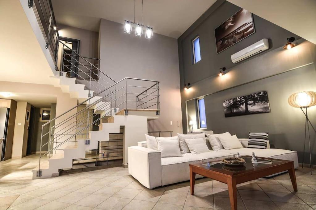 Aigli Luxurious Villa Kato Pitsa Екстериор снимка