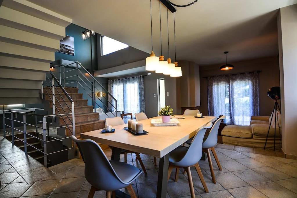 Aigli Luxurious Villa Kato Pitsa Екстериор снимка