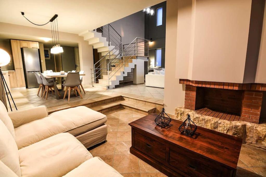 Aigli Luxurious Villa Kato Pitsa Екстериор снимка